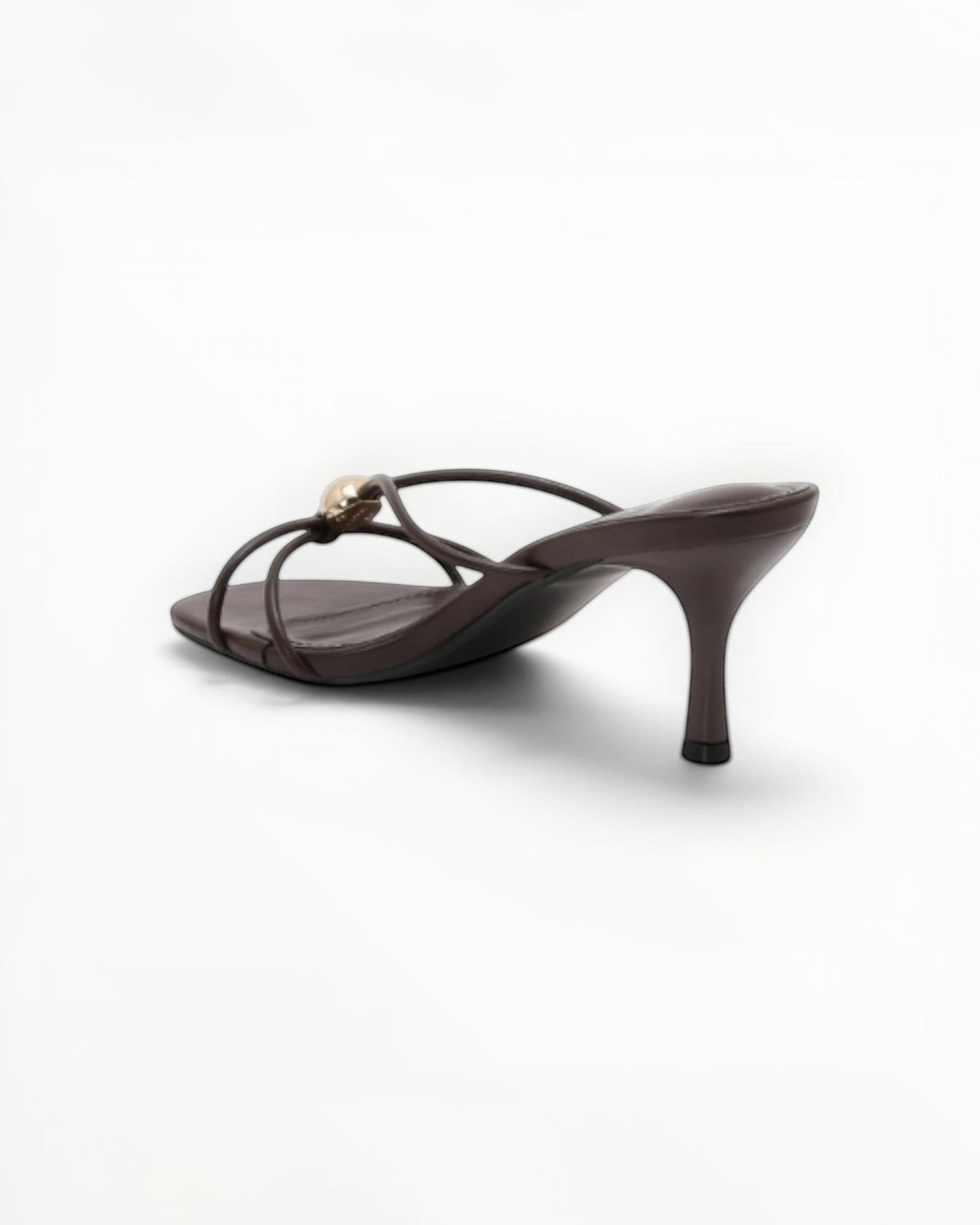 Mule Talon Fin Bride Tressée Cuir Synthétique – Joia Paris - Chaussure Femme - Joia Paris