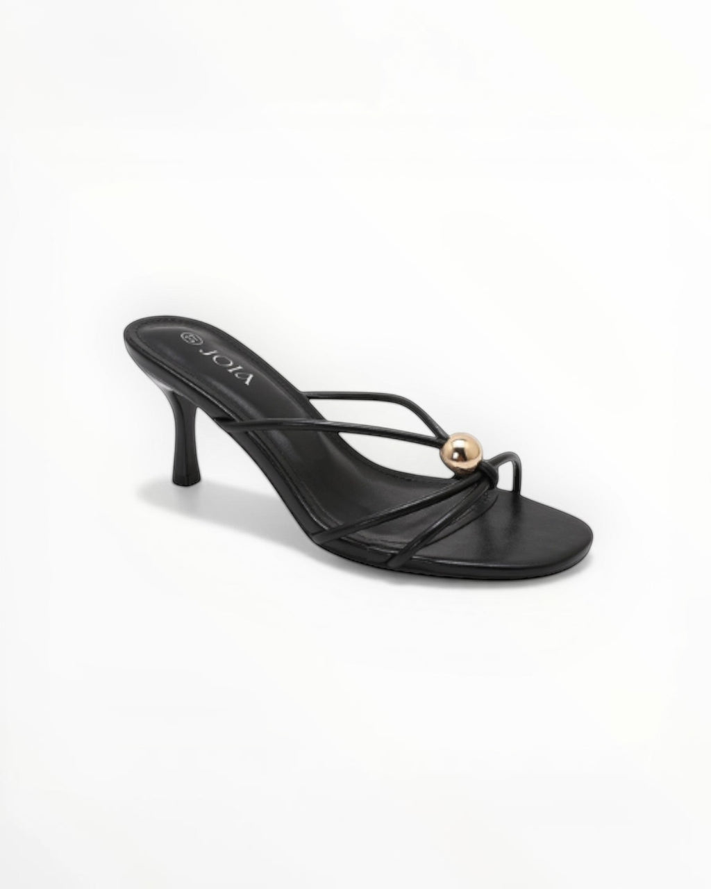 Mule Talon Fin Bride Tressée Cuir Synthétique – Joia Paris - Chaussure Femme - Joia Paris