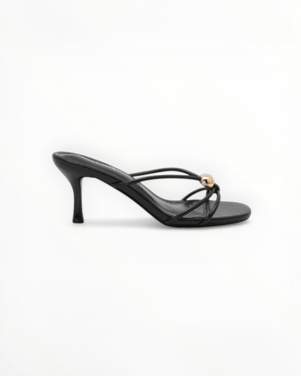 Mule Talon Fin Bride Tressée Cuir Synthétique – Joia Paris - Chaussure Femme - Joia Paris
