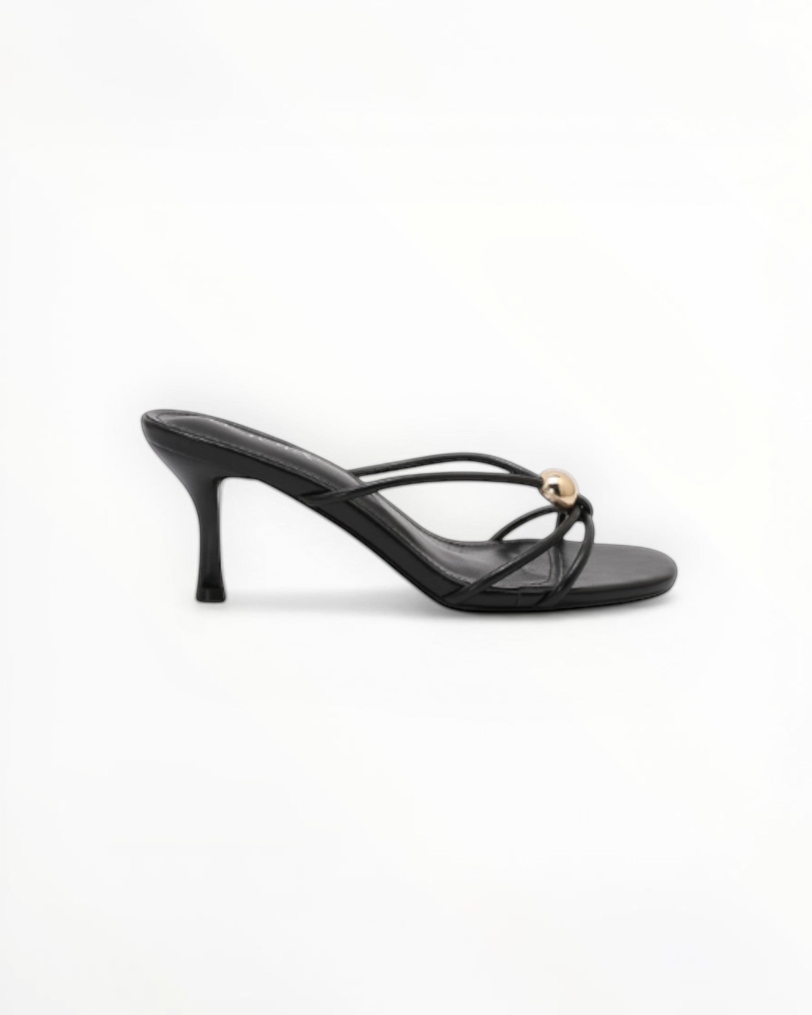 Mule Talon Fin Bride Tressée Cuir Synthétique – Joia Paris - Chaussure Femme - Joia Paris