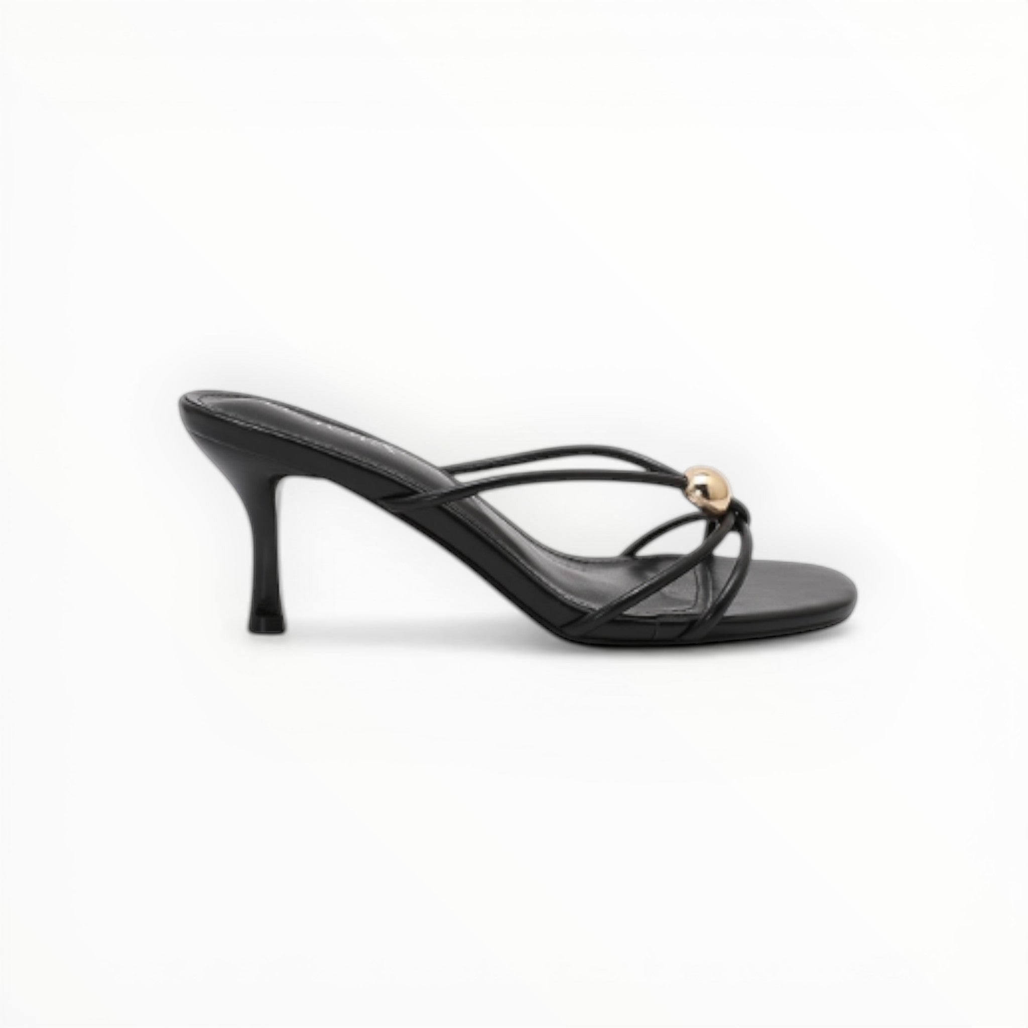 Mule Talon Fin Bride Tressée Cuir Synthétique – Joia Paris - Chaussure Femme - Joia Paris