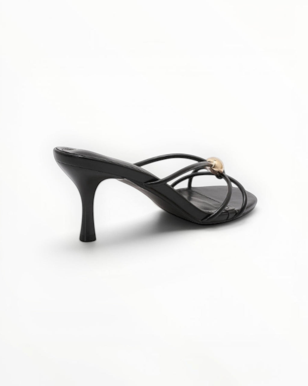 Mule Talon Fin Bride Tressée Cuir Synthétique – Joia Paris - Chaussure Femme - Joia Paris