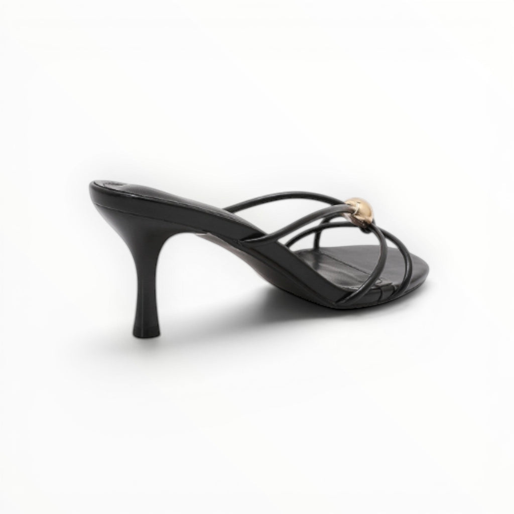 Mule Talon Fin Bride Tressée Cuir Synthétique – Joia Paris - Chaussure Femme - Joia Paris