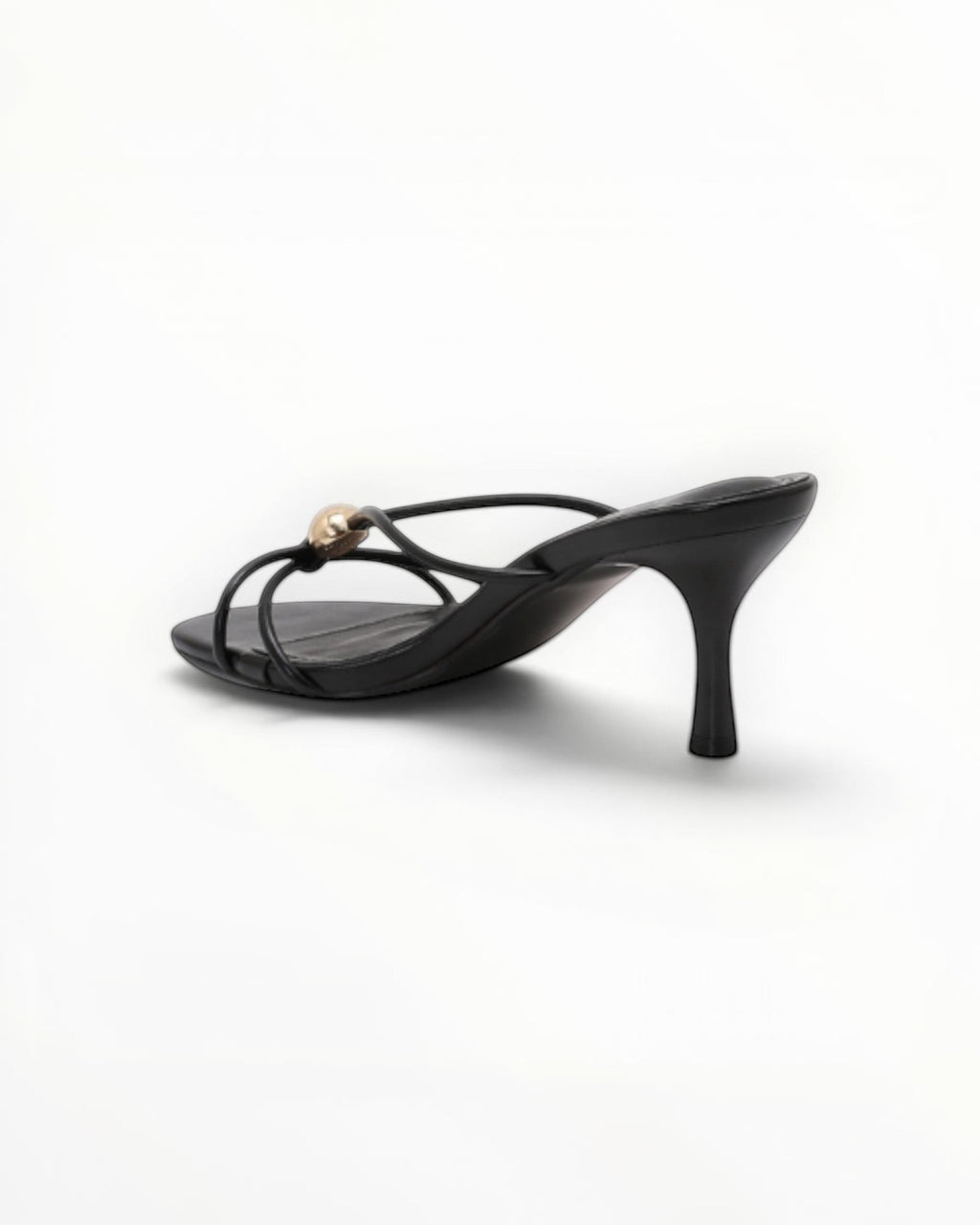 Mule Talon Fin Bride Tressée Cuir Synthétique – Joia Paris - Chaussure Femme - Joia Paris
