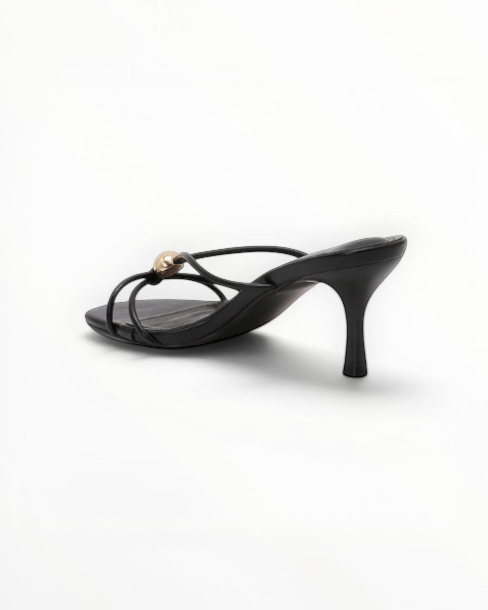Mule Talon Fin Bride Tressée Cuir Synthétique – Joia Paris - Chaussure Femme - Joia Paris