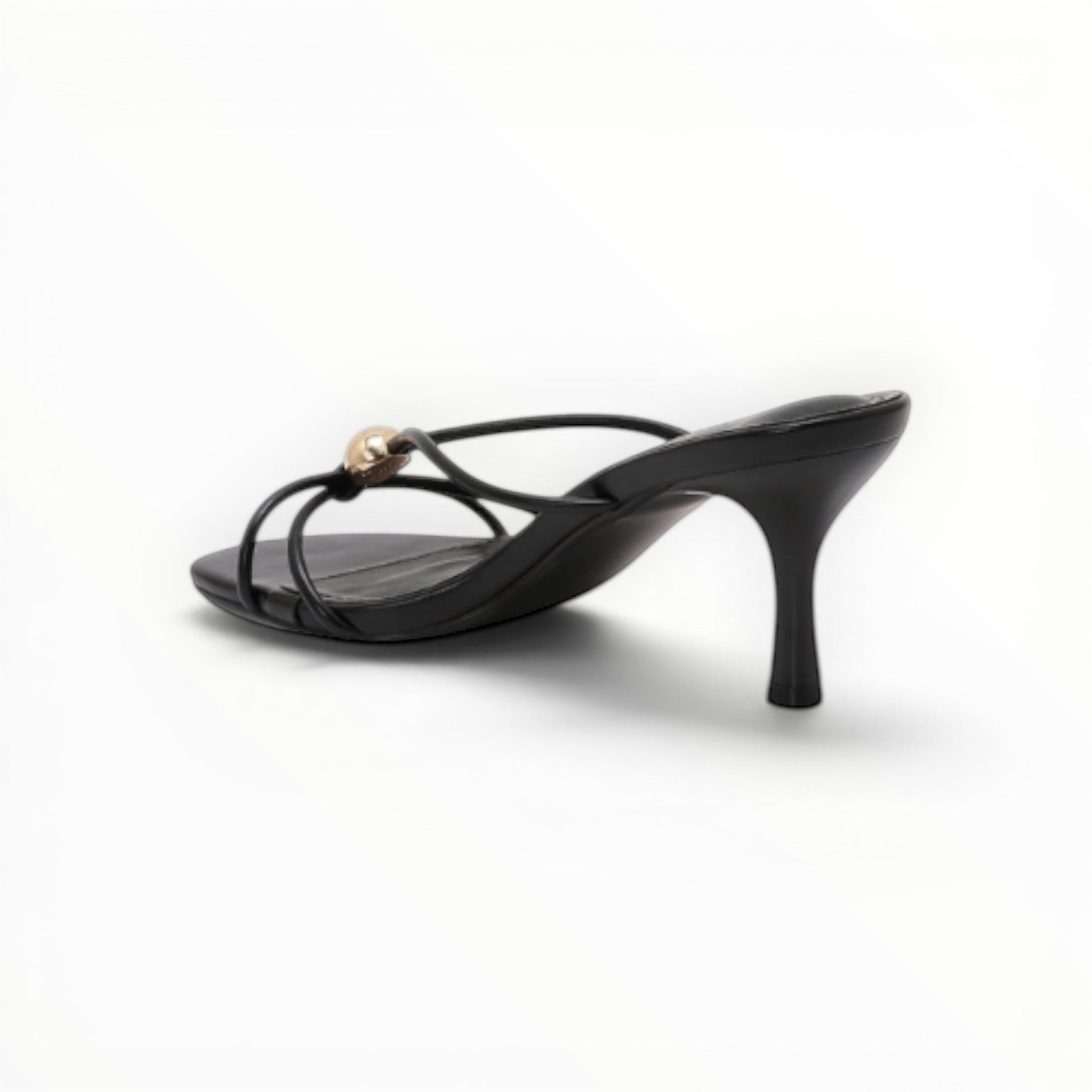 Mule Talon Fin Bride Tressée Cuir Synthétique – Joia Paris - Chaussure Femme - Joia Paris