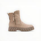 Bottines Fourrées Mi-Hautes Suédine – LADY GLORY - Chaussure Femme - LADY GLORY