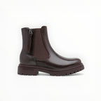 Bottines Métallisées Plateforme Frange Décorative Zip Latéral – LADY GLORY - Chaussure Femme - LADY GLORY