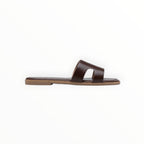 Mules Plates Minimalistes Bride Large Similicuir LADY GLORY - Chaussure Femme - LADY GLORY