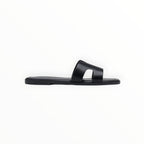 Mules Plates Minimalistes Bride Large Similicuir LADY GLORY - Chaussure Femme - LADY GLORY