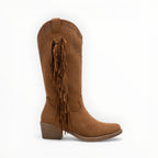 Bottines Frangées Esprit Bohème Clous Métalliques – LADY GLORY - Chaussure Femme - LADY GLORY