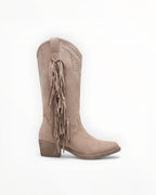 Bottines Frangées Esprit Bohème Clous Métalliques – LADY GLORY