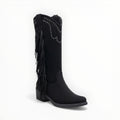 Bottines Frangées Esprit Bohème Clous Métalliques – LADY GLORY - Chaussure Femme - LADY GLORY
