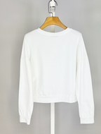 Sweat Coton Logo Pailleté Fille - MINI MIGNON PARIS