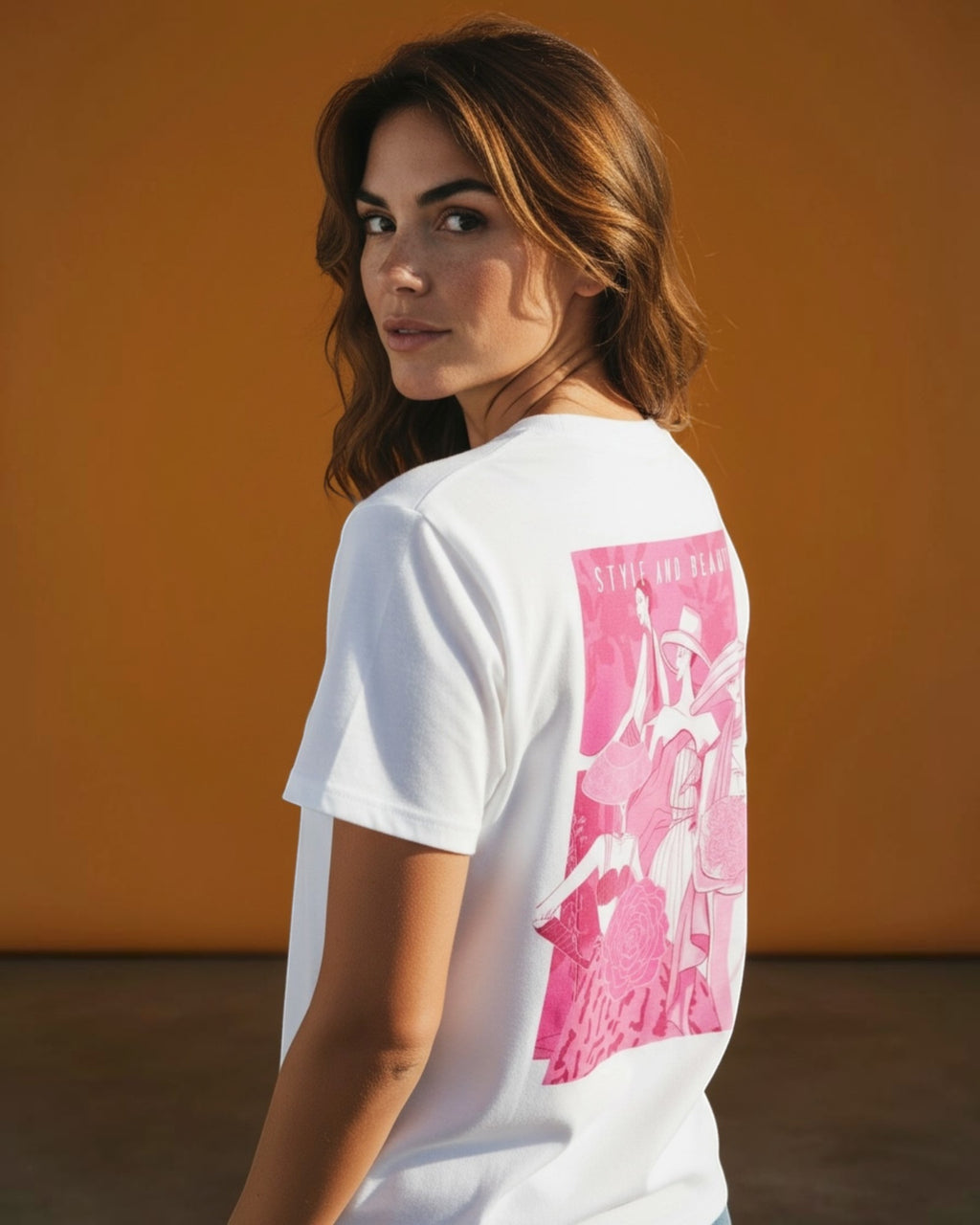 T-shirt Style and Beauty - Attrait Paris
