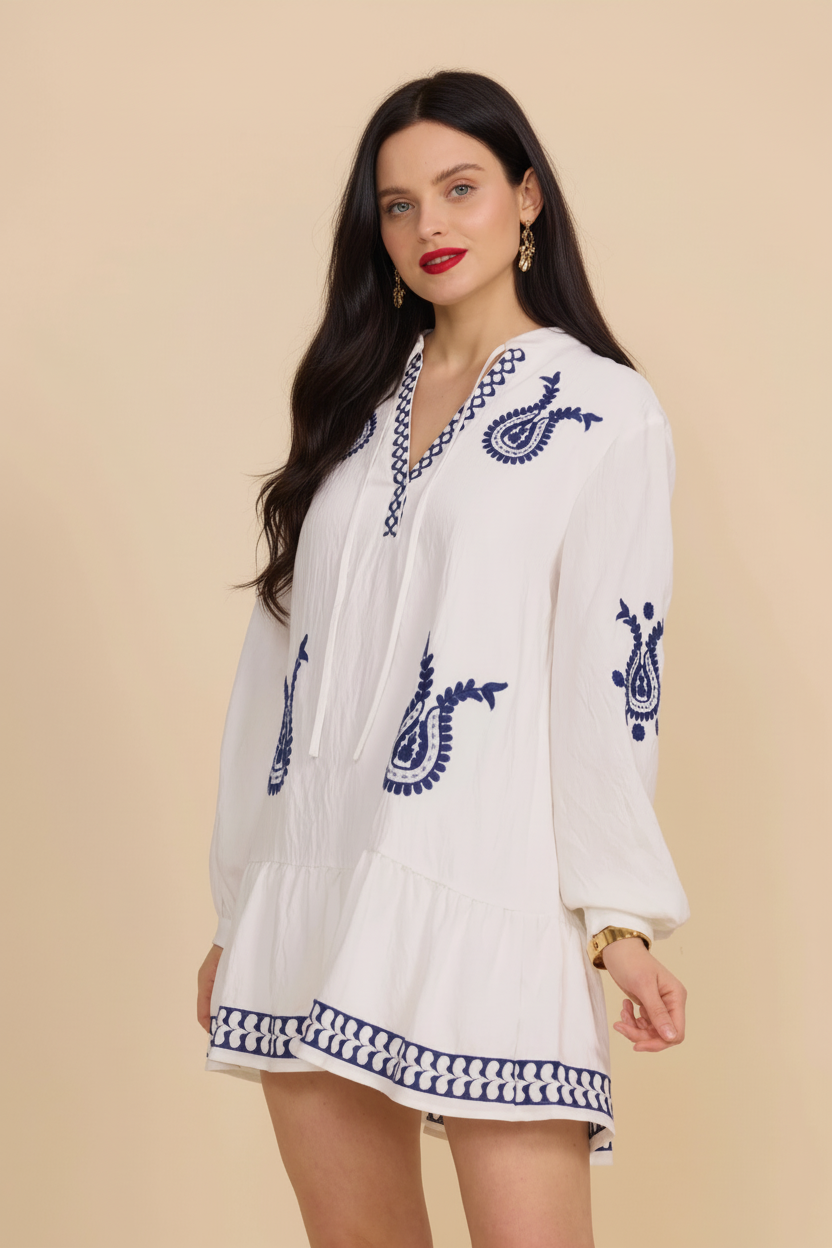 Tunique Brodée Bohème – FRIME