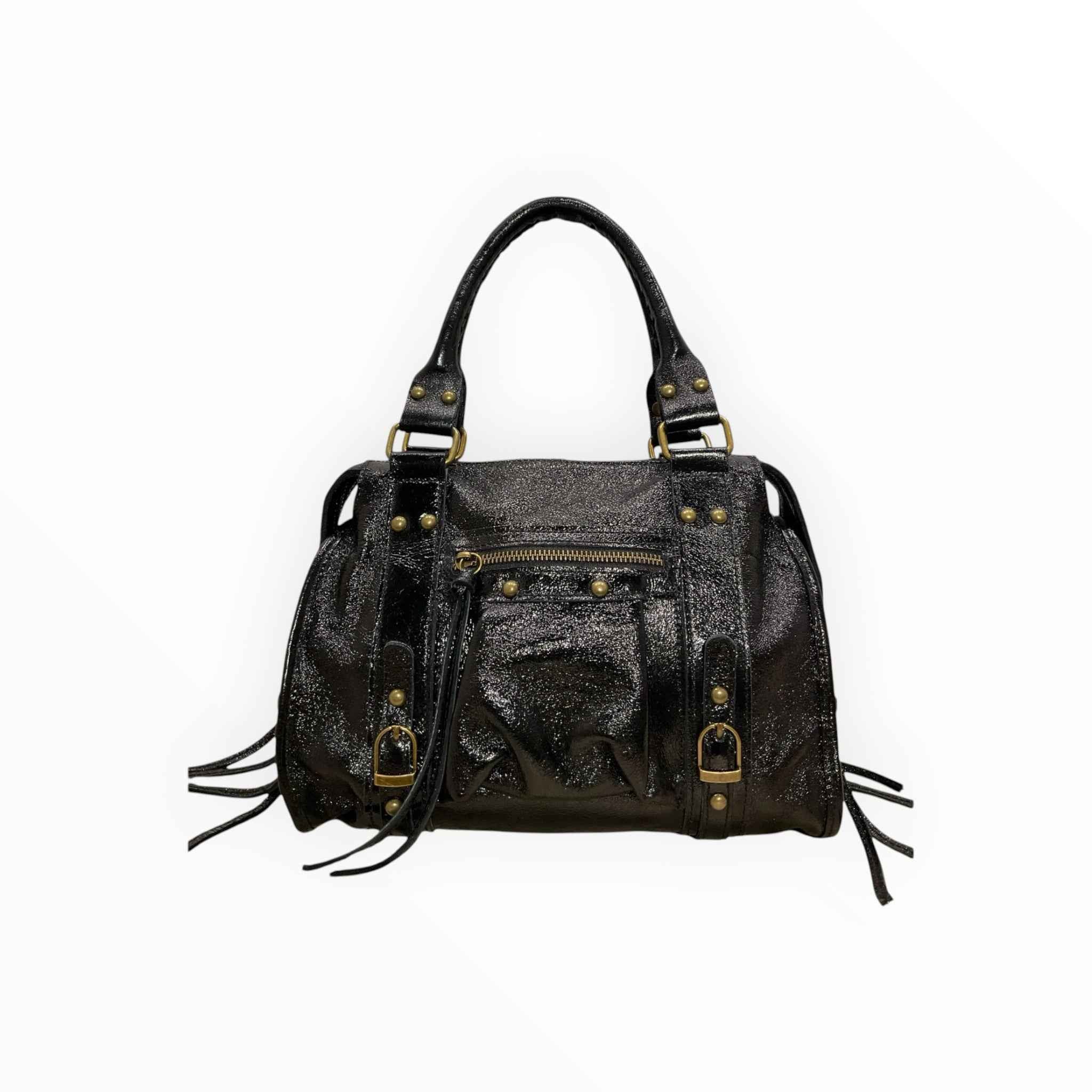 Sac à Main Cuir Vachette Irisé Capucine Medium LOUISA LEE