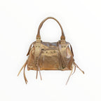 Sac à Main Cuir Vachette Irisé Capucine Medium LOUISA LEE