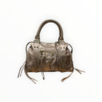 Sac à Main Cuir Vachette Irisé Capucine Medium LOUISA LEE