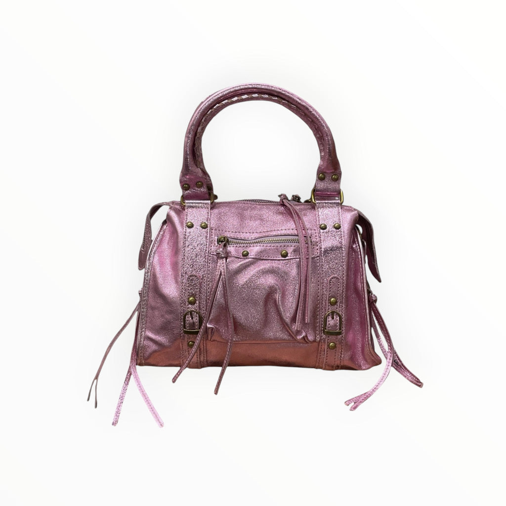 Sac à Main Cuir Vachette Irisé Capucine Medium LOUISA LEE