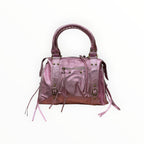 Sac à Main Cuir Vachette Irisé Capucine Medium LOUISA LEE