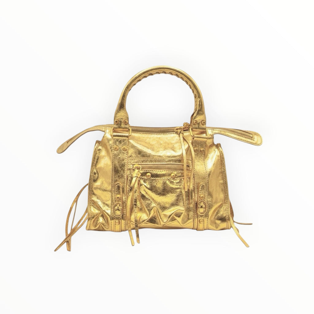Sac à Main Cuir Vachette Irisé Capucine Medium LOUISA LEE