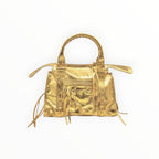 Sac à Main Cuir Vachette Irisé Capucine Medium LOUISA LEE