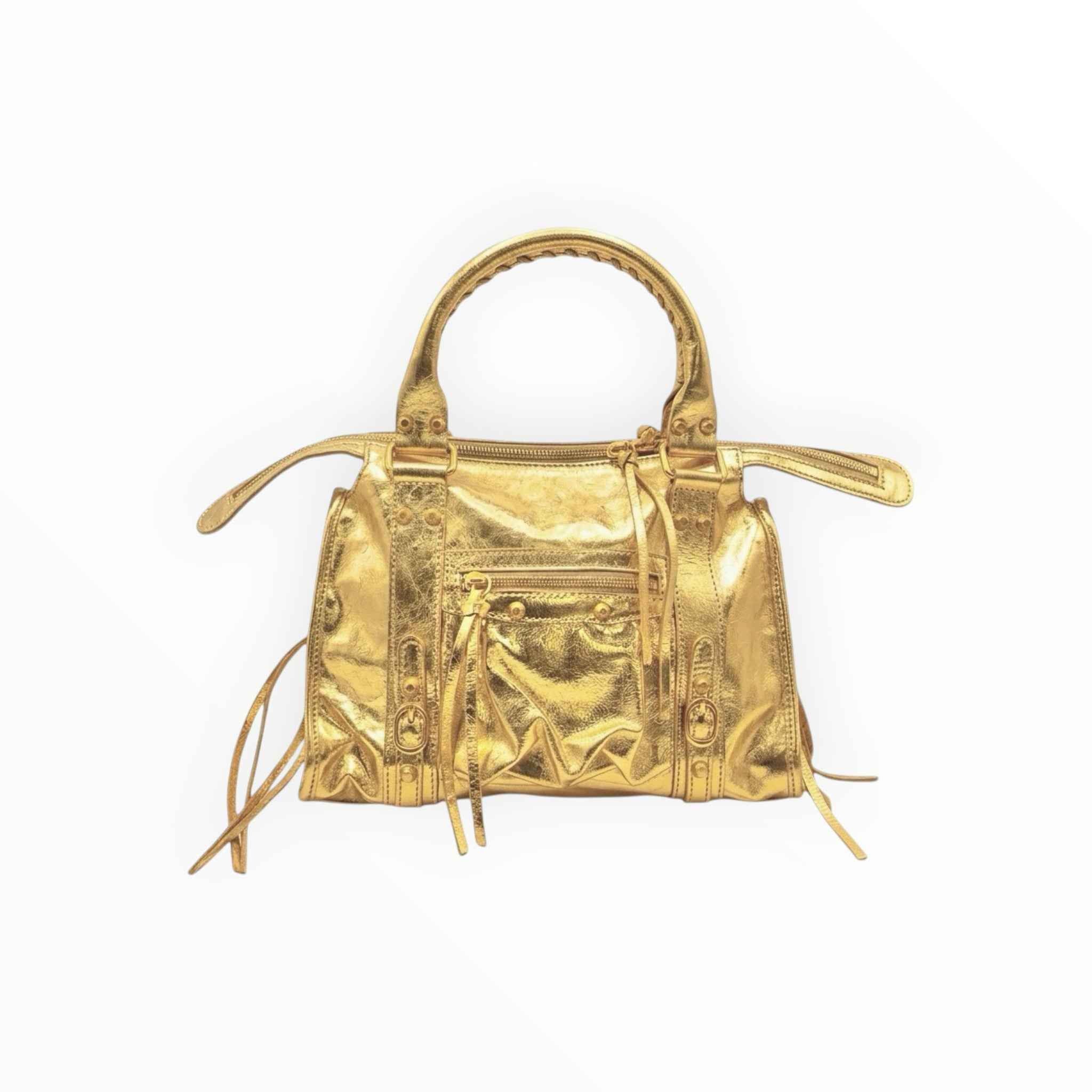 Sac à Main Cuir Vachette Irisé Capucine Medium LOUISA LEE
