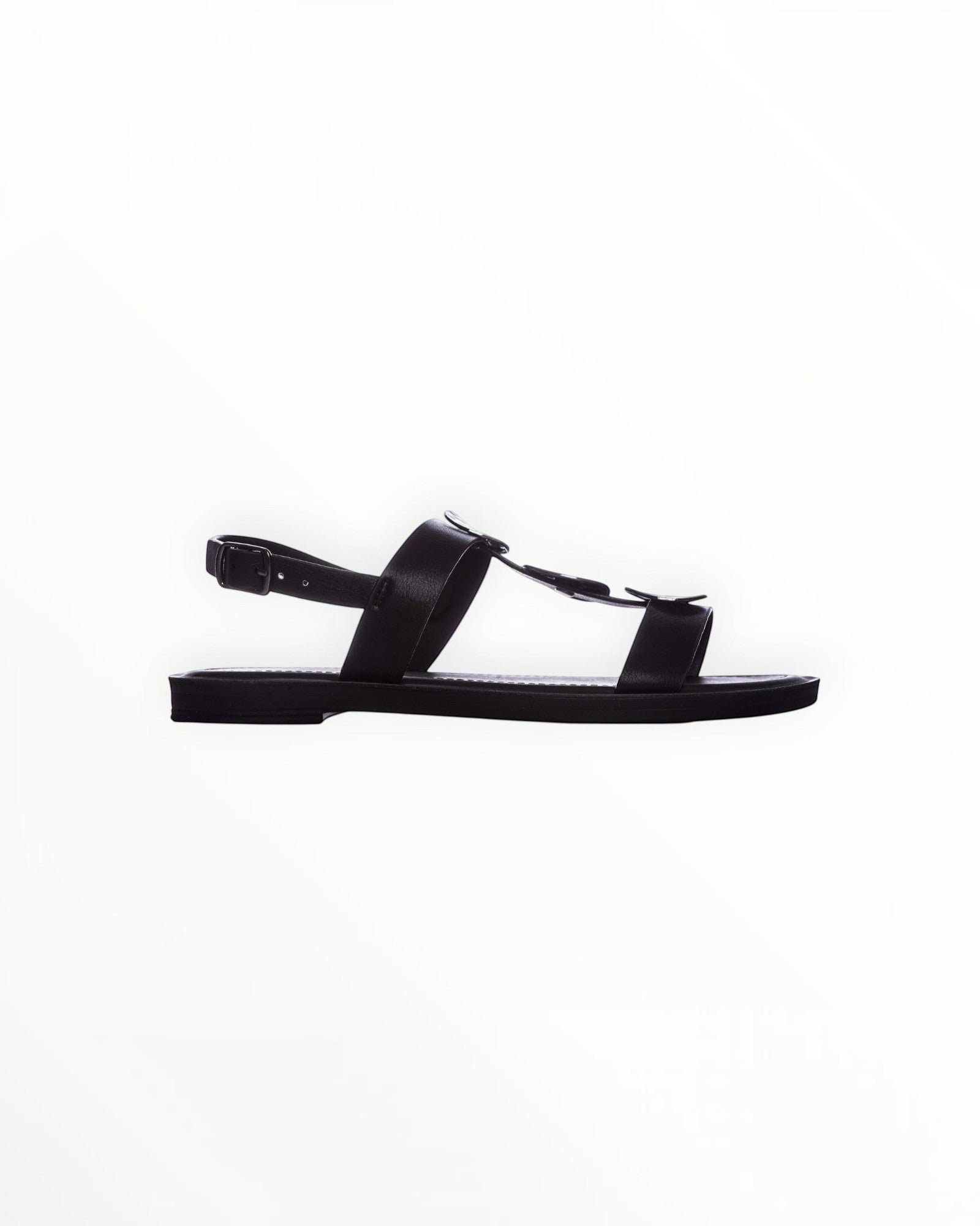 Sandales Nu-Pieds Empiècements Métal Boucle – LADY GLORY - Chaussure Femme - LADY GLORY