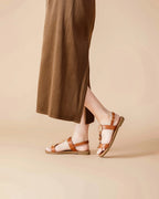 Sandales Nu-Pieds Empiècements Métal Boucle – LADY GLORY - Chaussure Femme - LADY GLORY