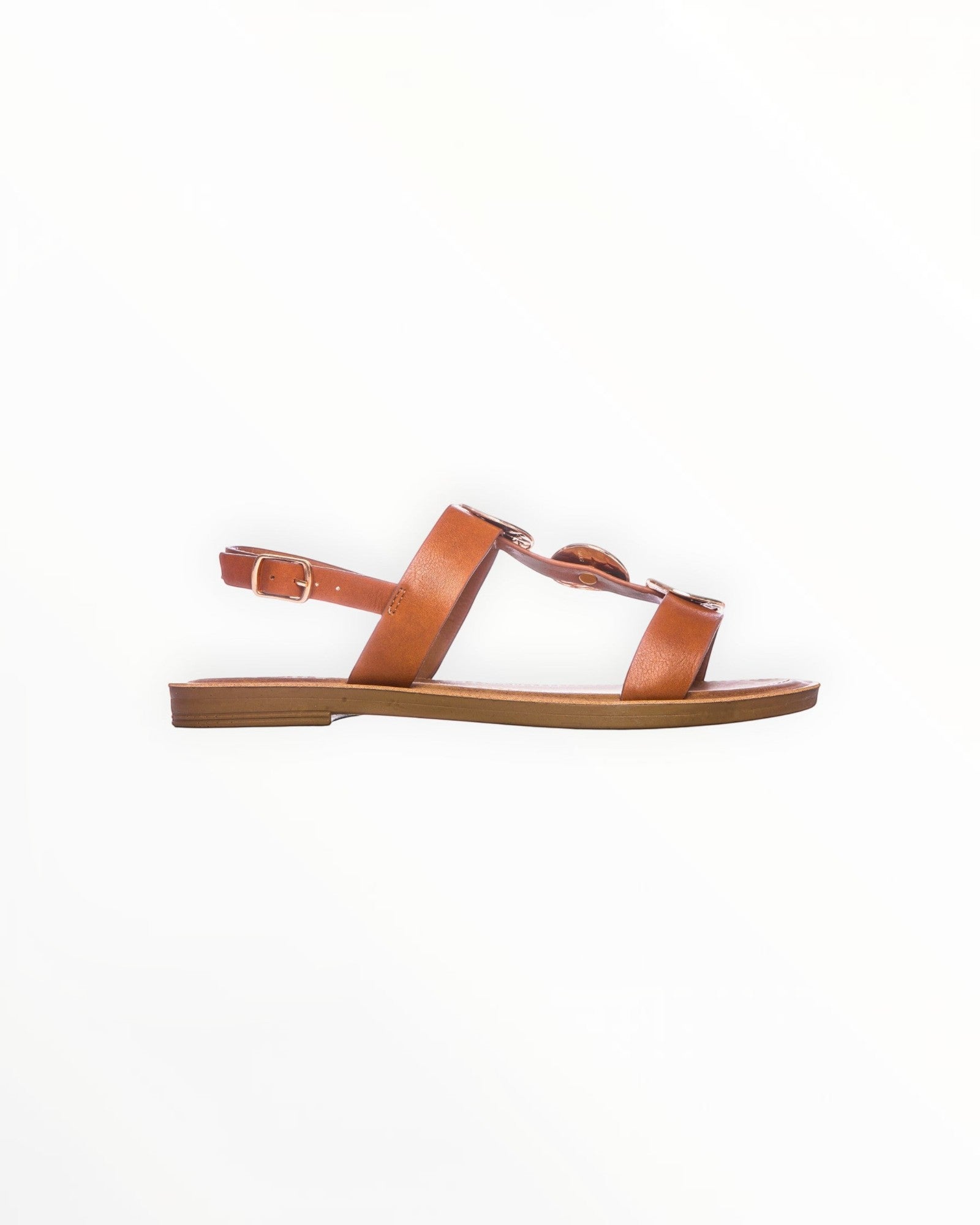 Sandales Nu-Pieds Empiècements Métal Boucle – LADY GLORY - Chaussure Femme - LADY GLORY