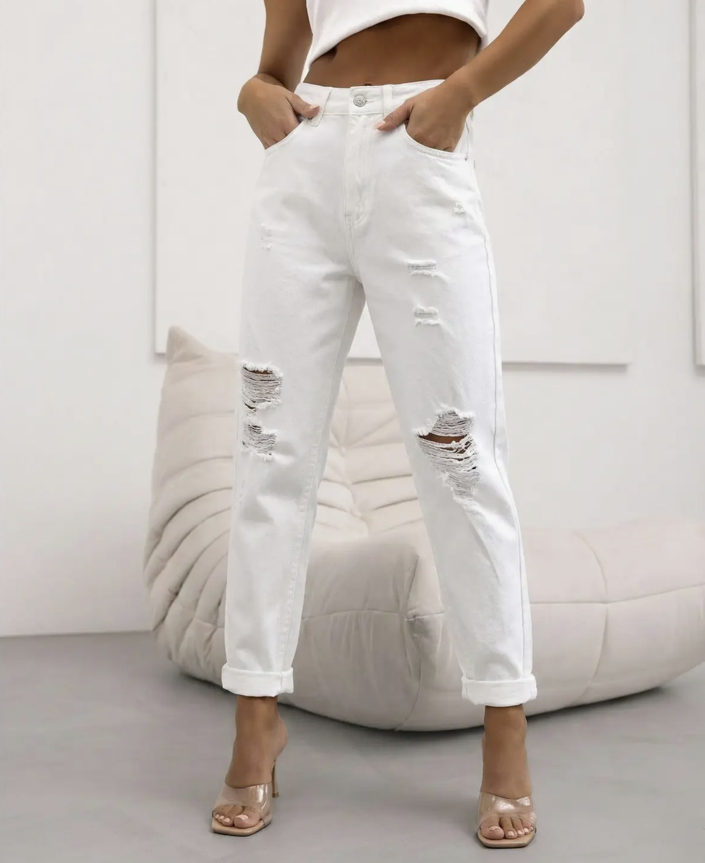 Jean Blanc Mom Destroy ESTEE BROWN