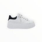 Sneakers Plateforme Perlées Détails Chaîne Métallique LADY GLORY - Chaussure Femme - LADY GLORY