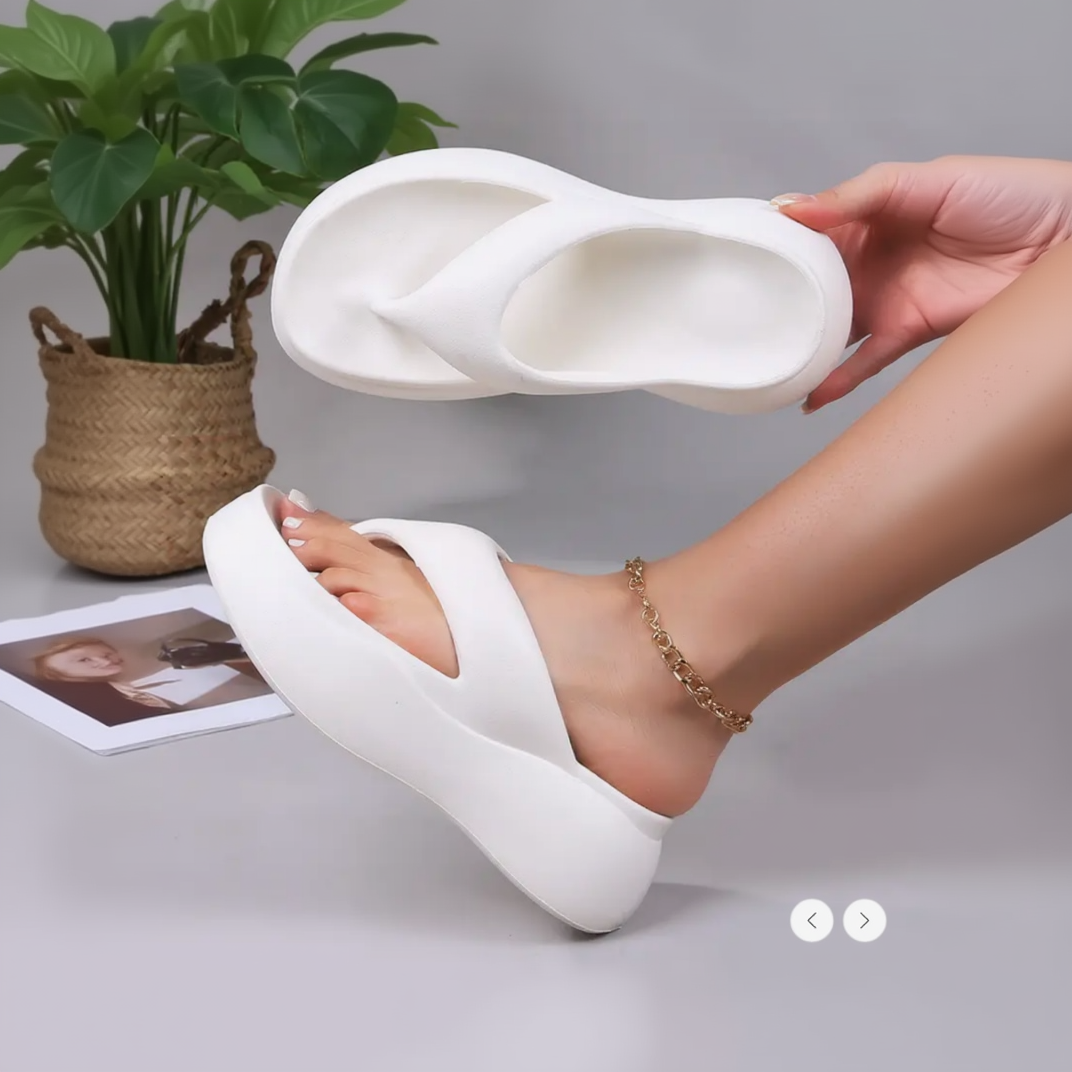 Tongs Plateforme EVA Souple – Semelle Épaisse BELLICY / Cink-me