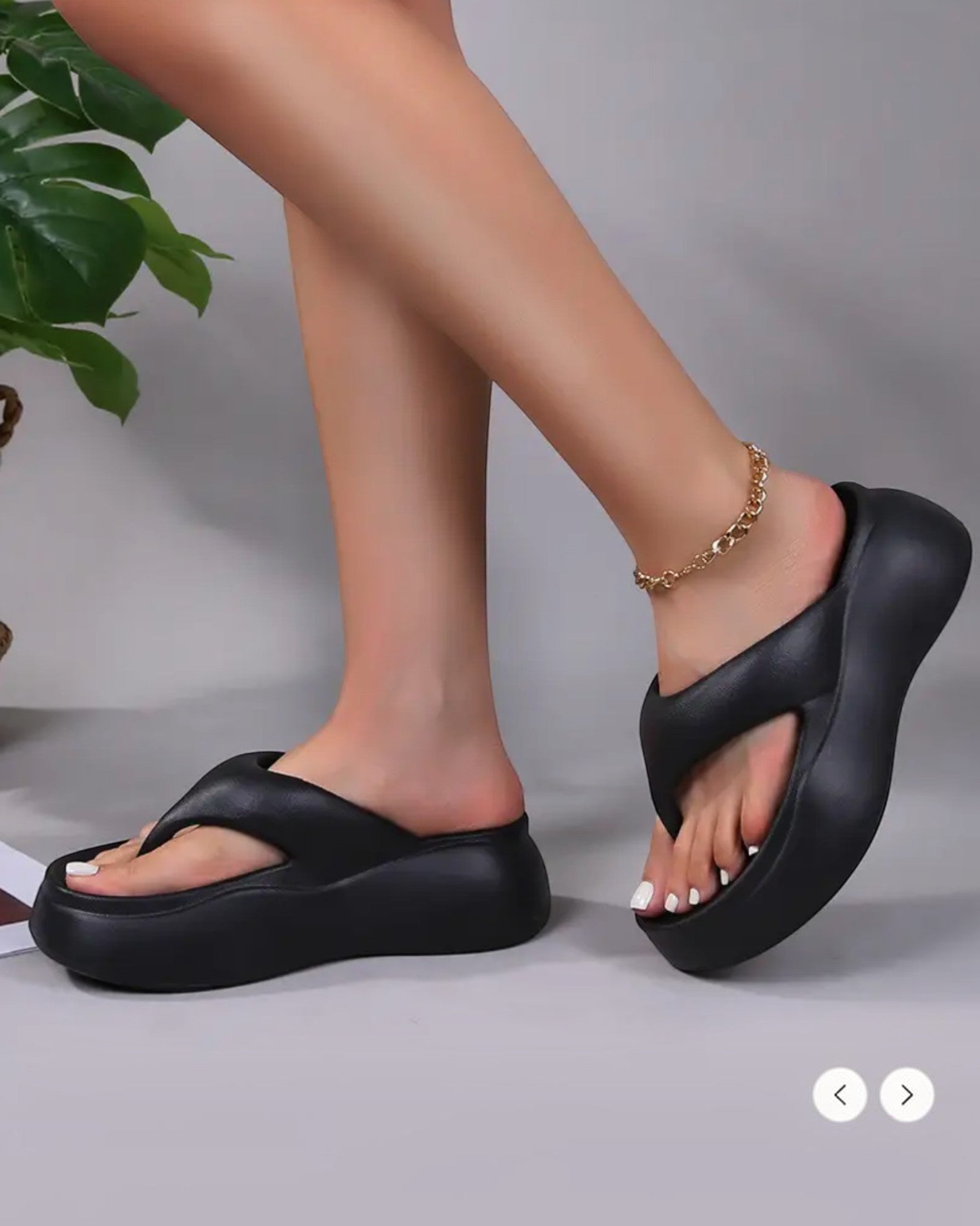 Tongs Plateforme EVA Souple – Semelle Épaisse BELLICY / Cink-me
