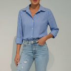 Chemise en Coton à Rayures – ESTEE BROWN
