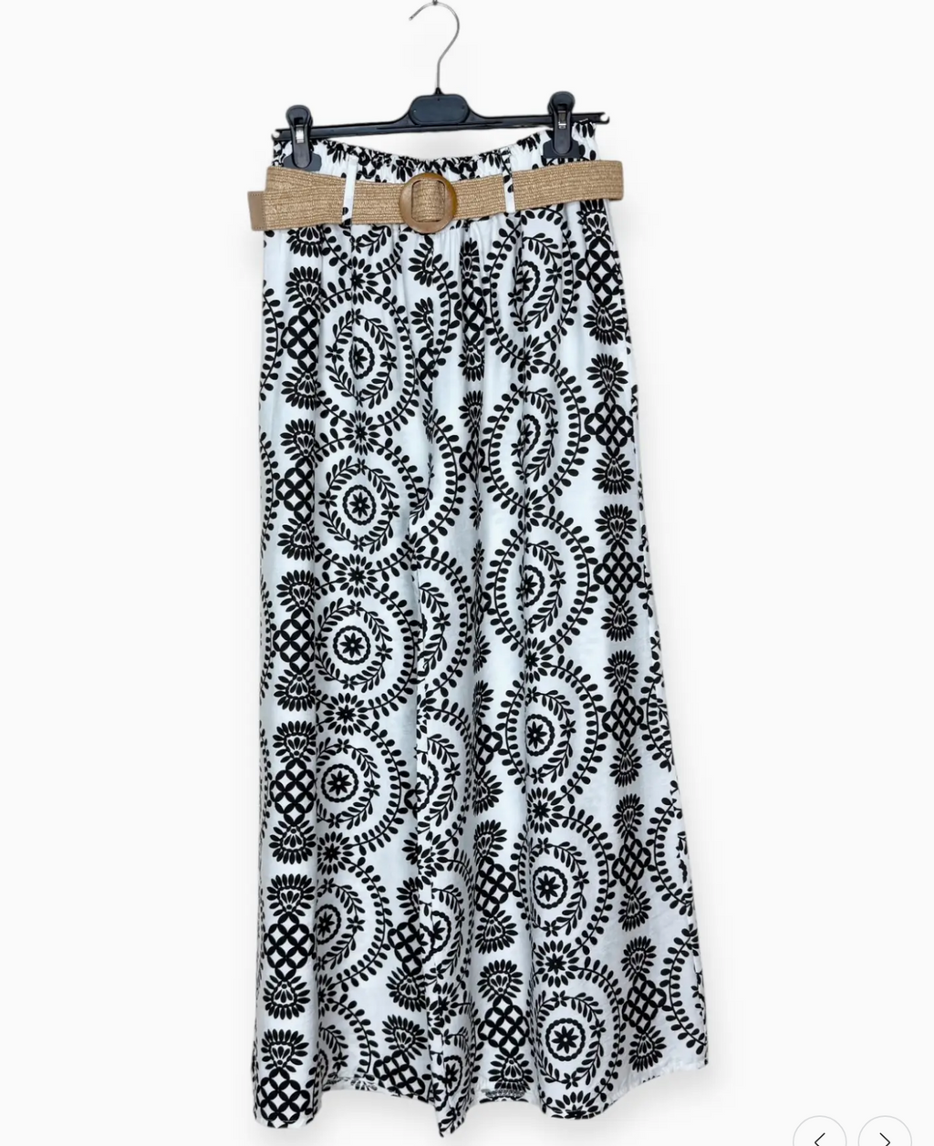 Pantalon Ample Motifs Géométriques Lucky Nana - Jean et pantalon - Lucky Nana
