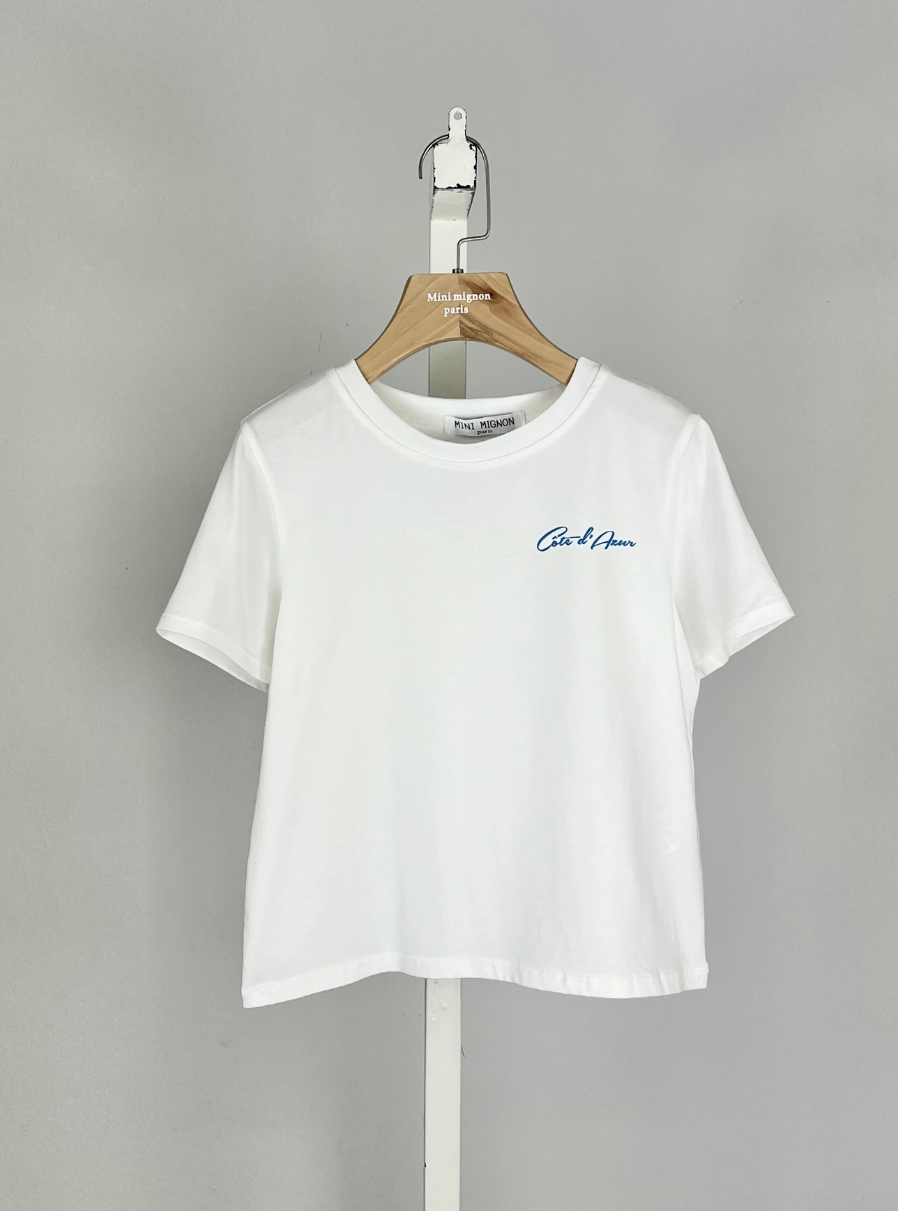 T-shirt Fille en Coton avec Imprimés - MINI MIGNON PARIS