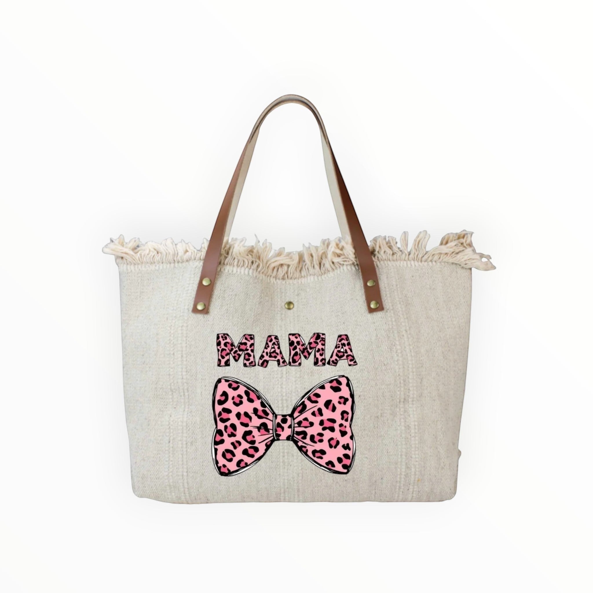 Sac Cabas Coton et Cuir LOUISA LEE