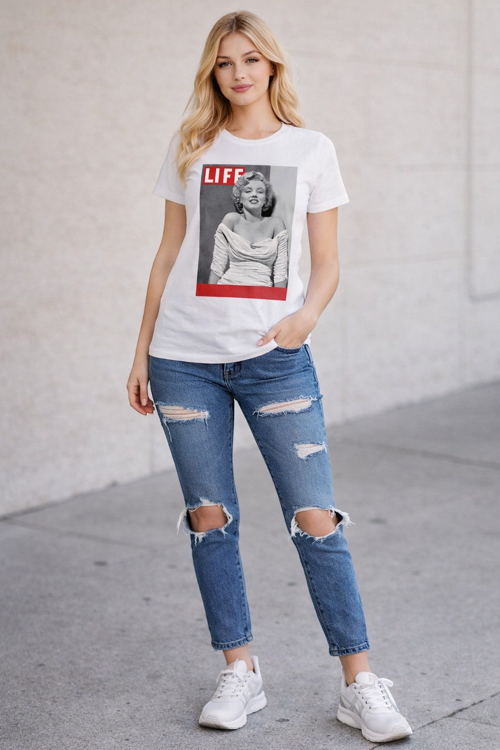 T-shirt Marilyn Monroe Magazine - Grafitee - T-Shirts Femme/Nouveautés/Collection femme - Grafitee
