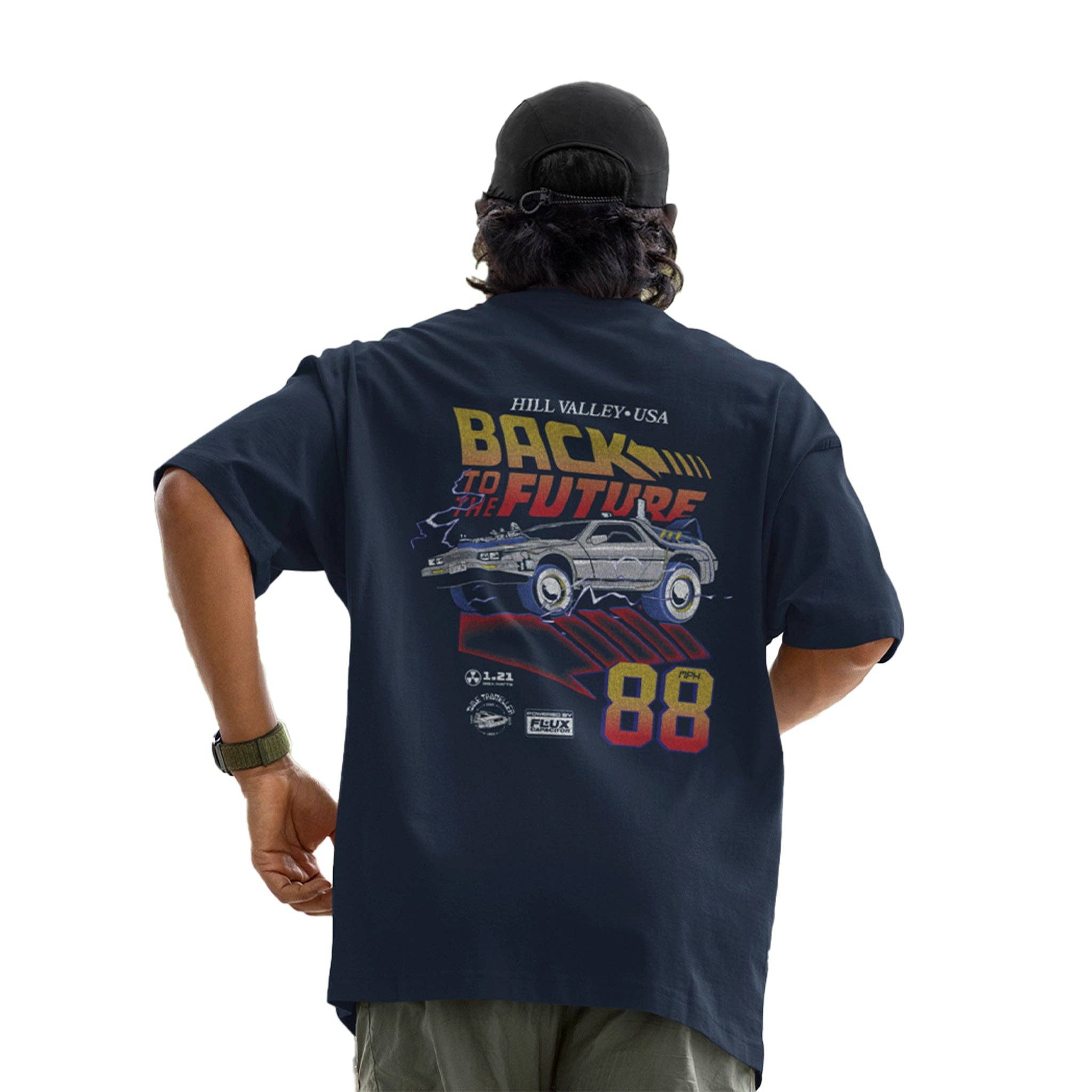 T-shirt Retour vers le futur - Style ICONIC FUTURE PAST - T-shirt homme - COTTON DIVISION