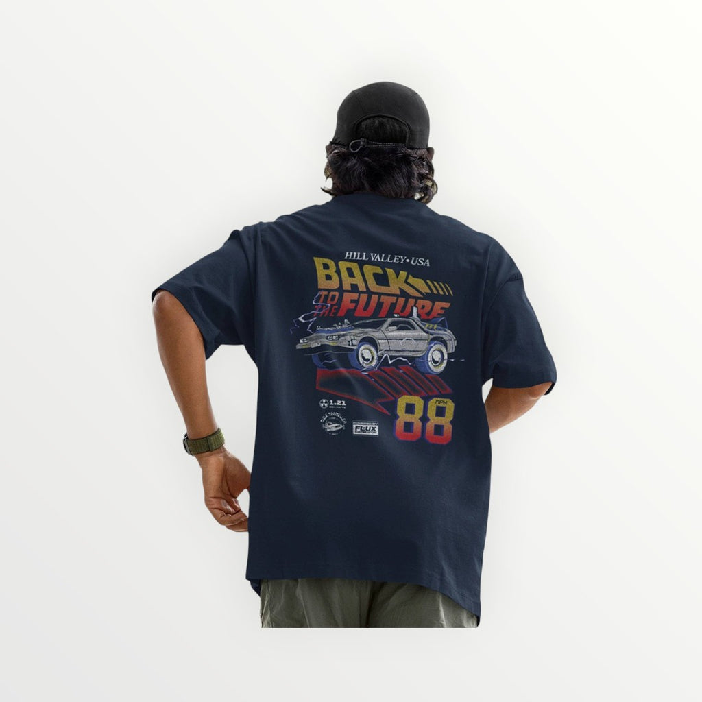 T-shirt Retour vers le futur - Style ICONIC FUTURE PAST - T-shirt homme - COTTON DIVISION