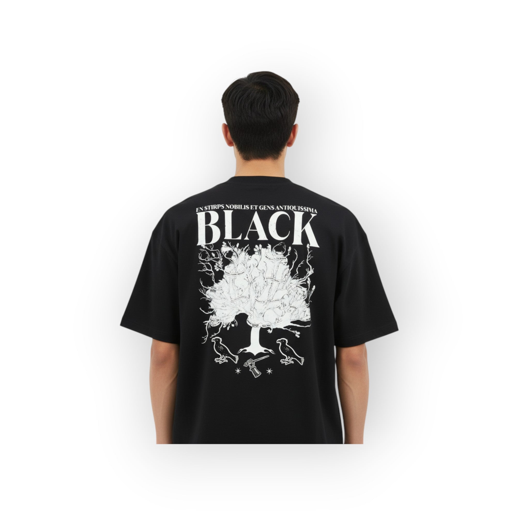 T-shirt Harry Potter Officiel - Maison Black - T-shirt homme - COTTON DIVISION