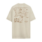 T-shirt Oversize Carte Seigneur des Anneaux - T-shirt homme - COTTON DIVISION