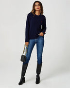 Pull Maille Torsadée Cœurs Rouges FS collection - Pulls et Sweaters - FS Collection (Germany)