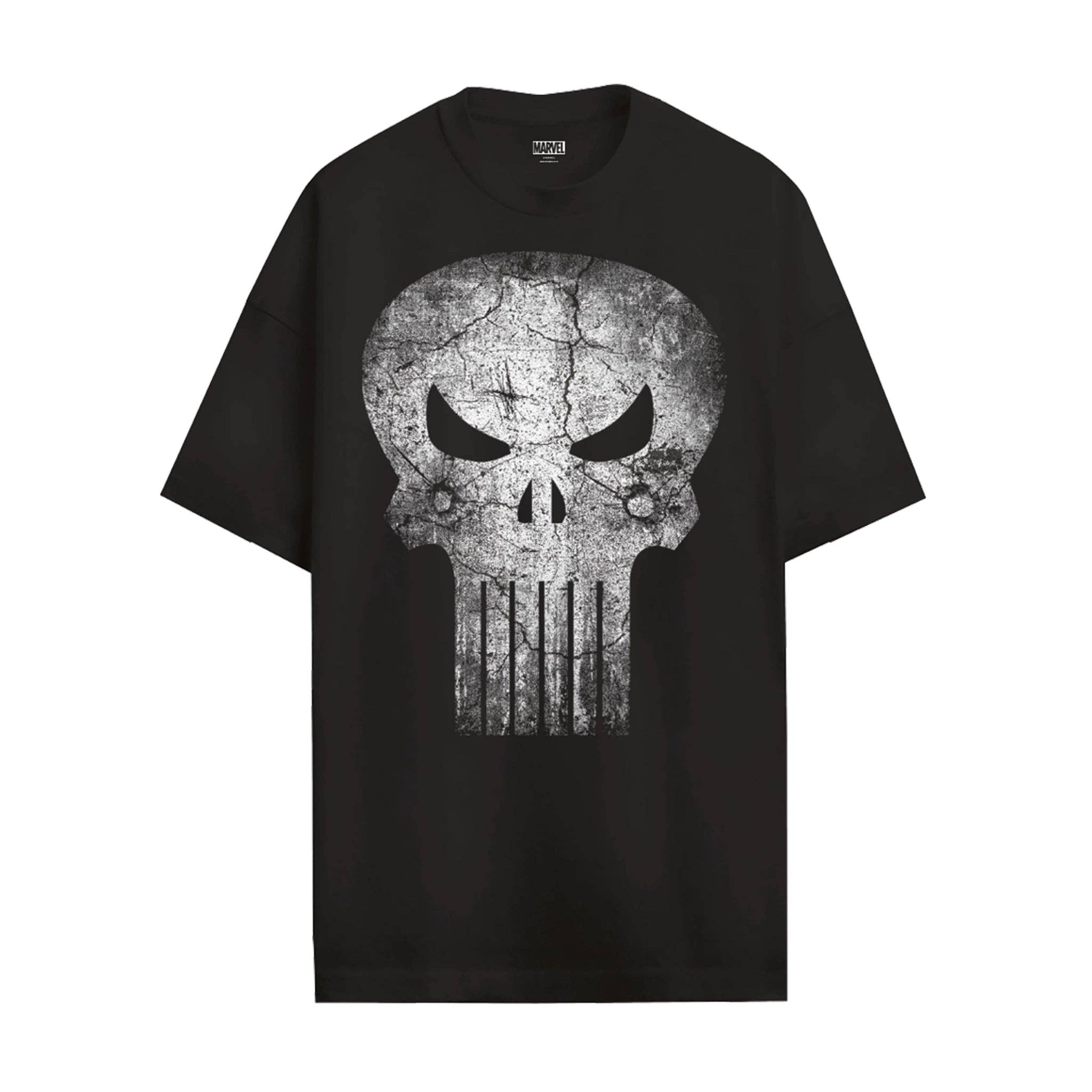 T-shirt Marvel Punisher SKULL DISTRESS - T-shirt homme - COTTON DIVISION
