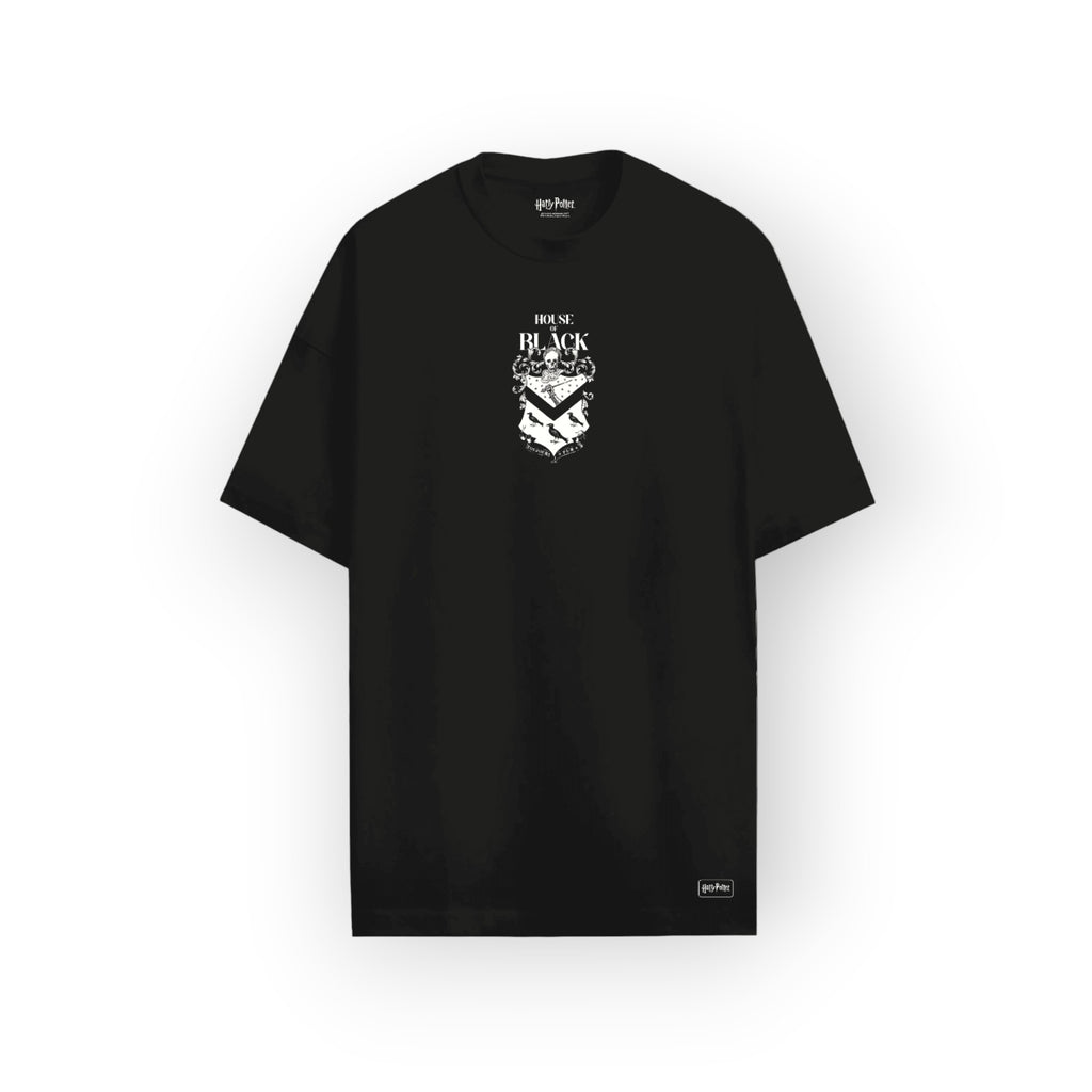 T-shirt Harry Potter Officiel - Maison Black