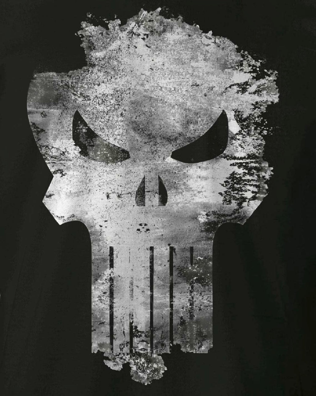 T-shirt Marvel The Punisher - Distress Skull