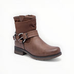 Bottine Rock-Chic Détails Métalliques Fermeture Éclair – LADY GLORY - Chaussure Femme - LADY GLORY