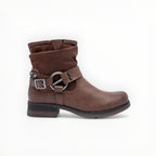 Bottine Rock-Chic Détails Métalliques Fermeture Éclair – LADY GLORY - Chaussure Femme - LADY GLORY